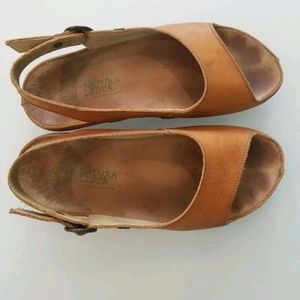 El Naturalista Tan Leather Sandals, Made in Spain